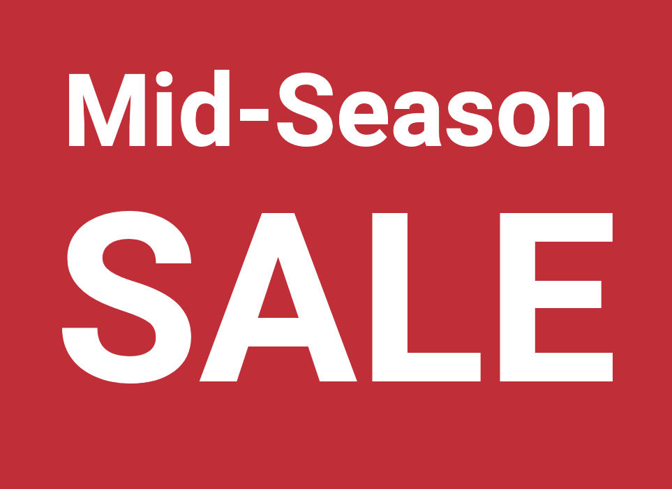 In Our Mid-Season Sale